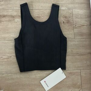 NWT Lululemon Ribbed Softstreme Cropped Tank Size 0